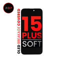 Bloc écran OLED compatible iPhone 15 Plus - Aftermarket Pro - XO7 Soft