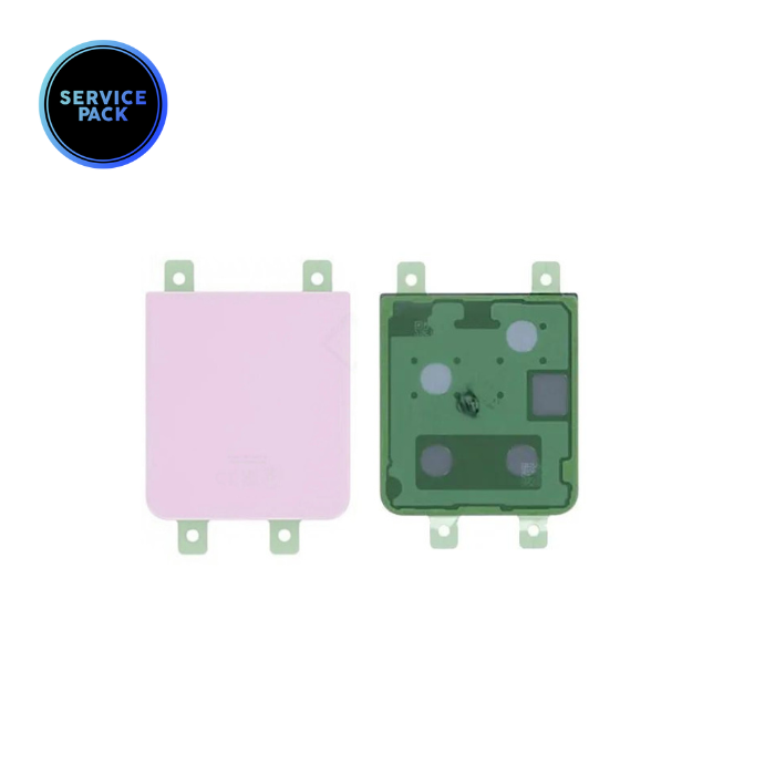 Vitre arrière inférieure pour SAMSUNG Z Flip 5 - F731B - SERVICE PACK - Lavande