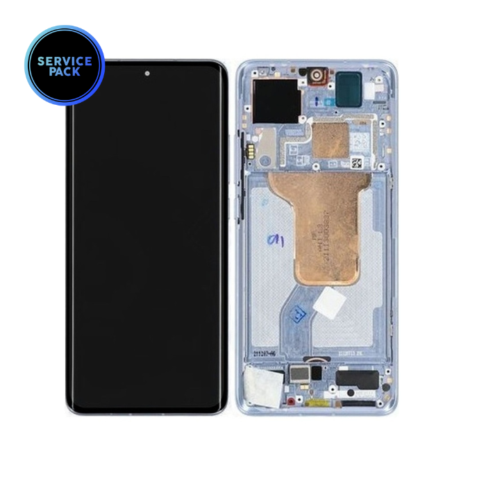 Bloc écran OLED pour XIAOMI 12 et 12X - SERVICE PACK - Bleu