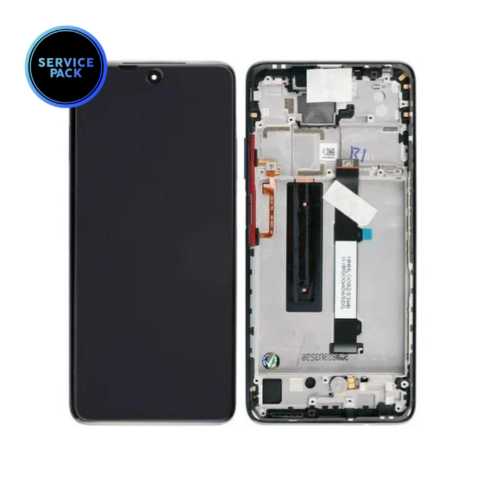 Bloc écran LCD pour XIAOMI Mi 10T Lite - SERVICE PACK - Gris Perle