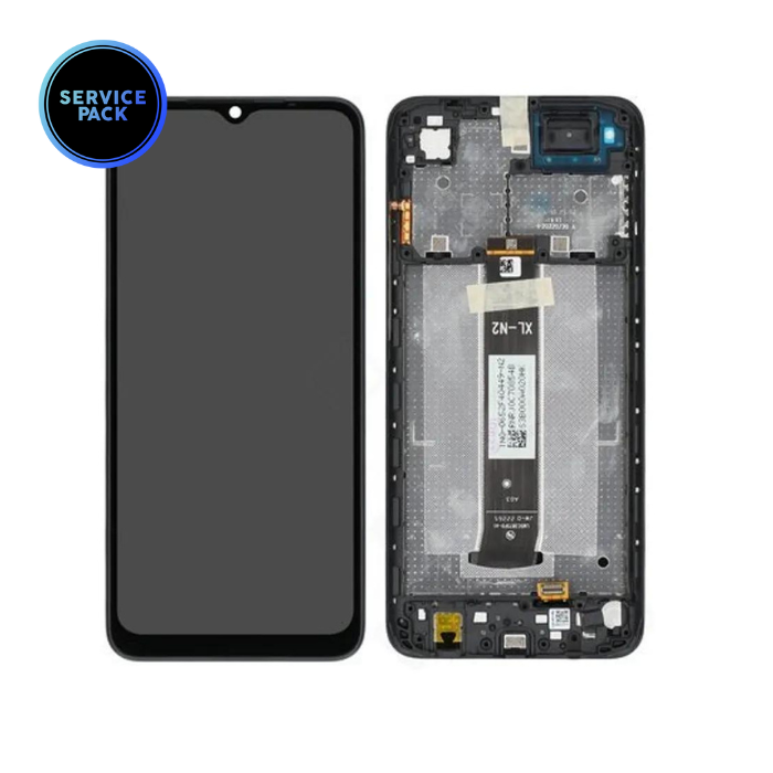 Bloc écran LCD pour XIAOMI Redmi A1 et A1 Plus - SERVICE PACK - Noir