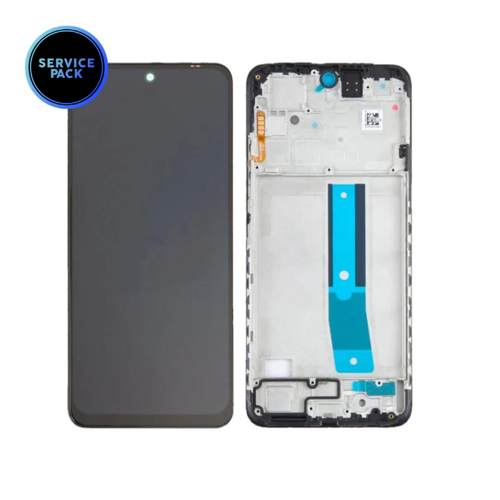 Bloc écran OLED pour XIAOMI Redmi Note 12S - SERVICE PACK - Noir