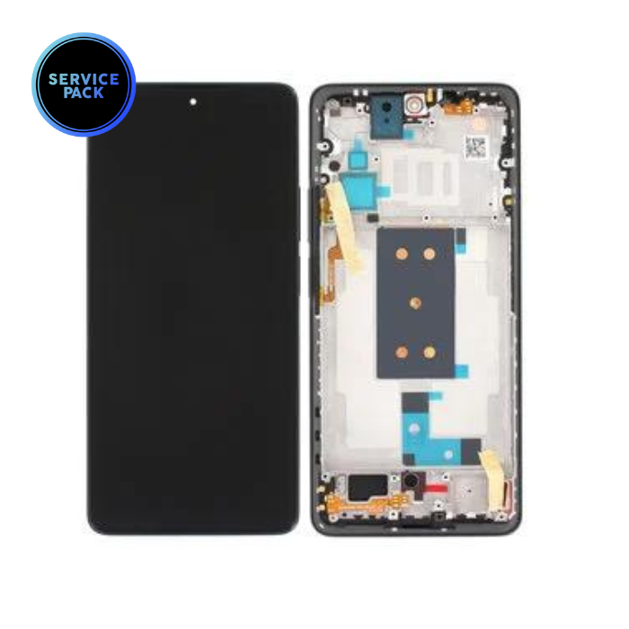 Bloc écran OLED pour XIAOMI 11T Pro - SERVICE PACK - Noir