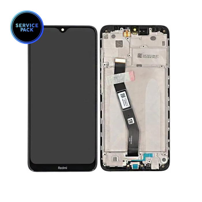 Bloc écran LCD pour XIAOMI Redmi 8 A - SERVCE PACK - Noir