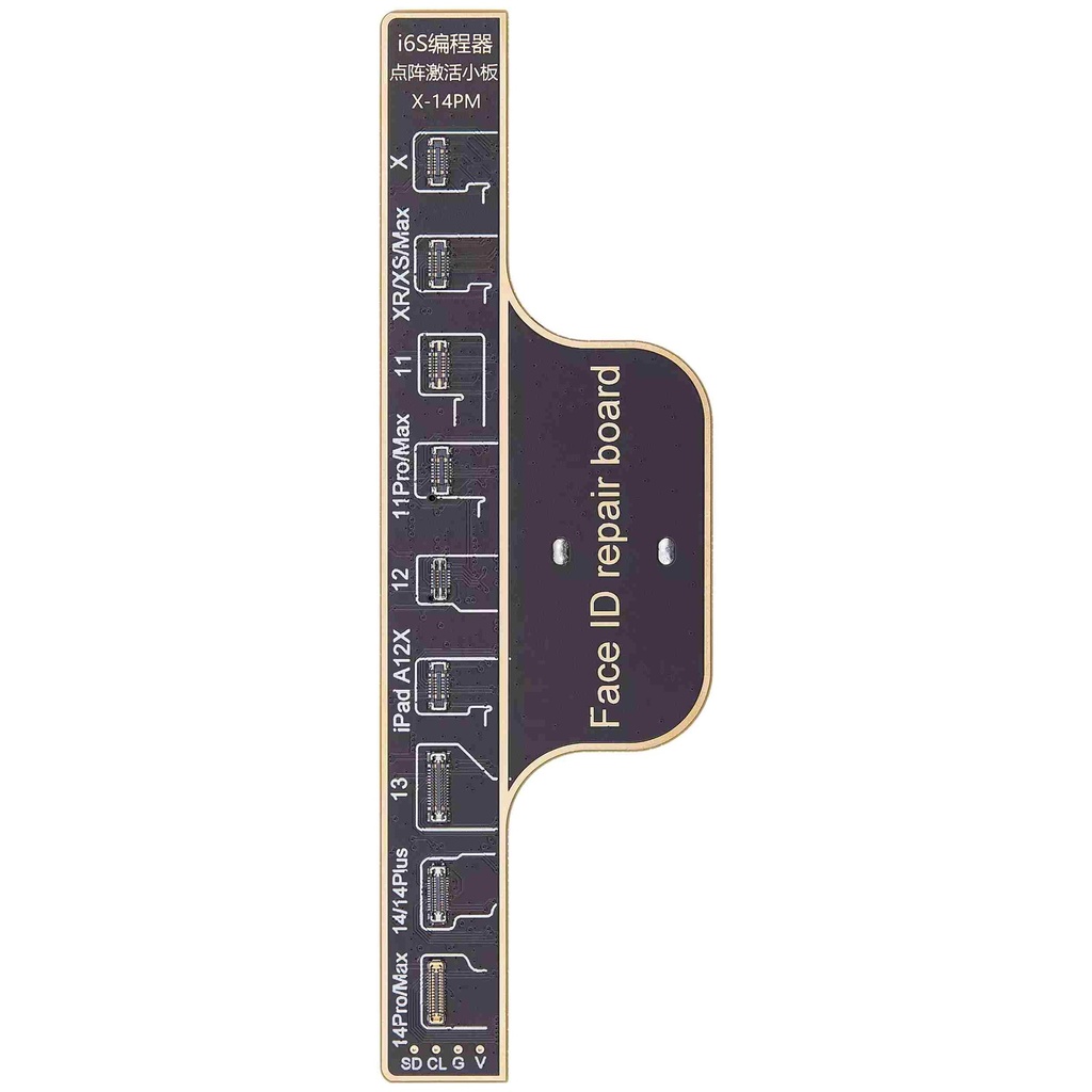 Carte de programmation de Face ID compatible iPhone X à 14 - I6S I2C