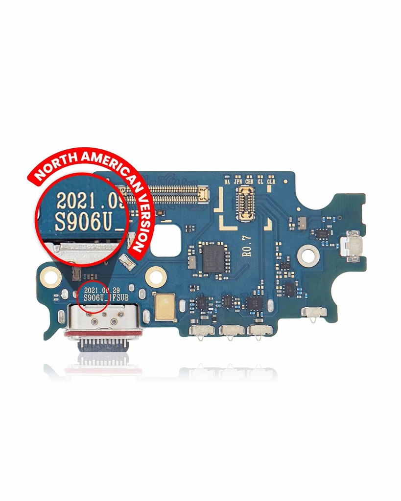 Connecteur de charge avec lecteur SIM compatible samsung S22 Plus - S906U - Version US