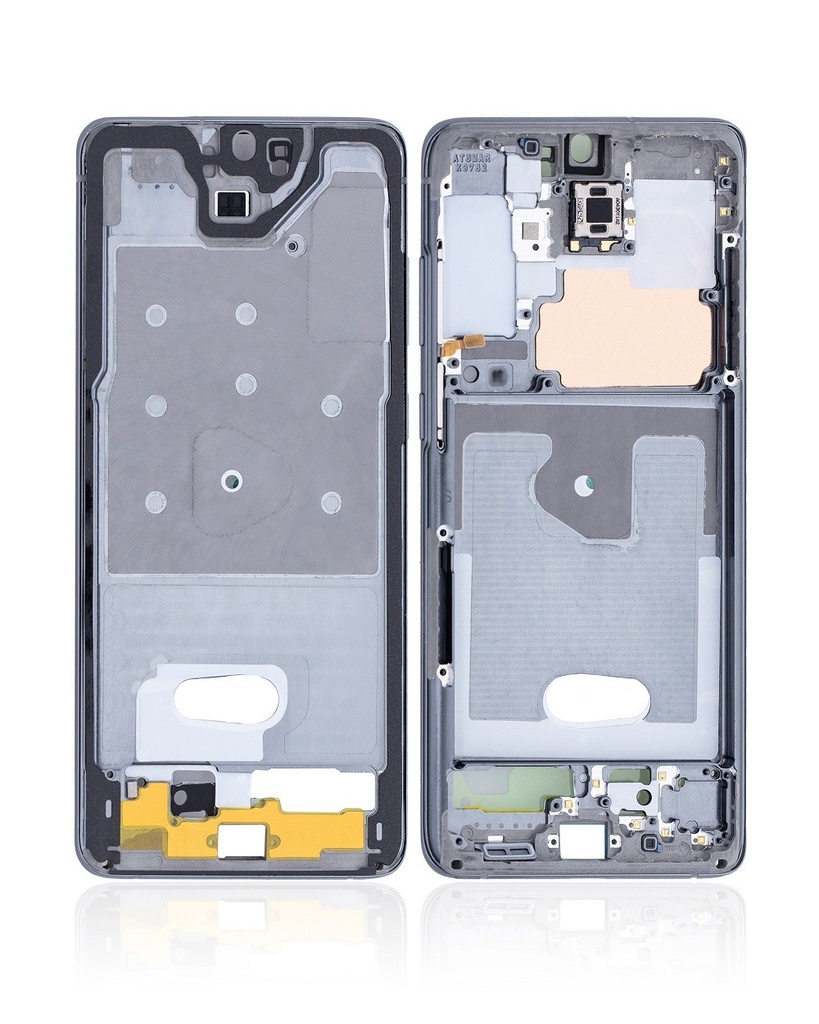 Châssis intermédiaire avec écouteur et boutons compatible SAMSUNG S20 Plus - Gris