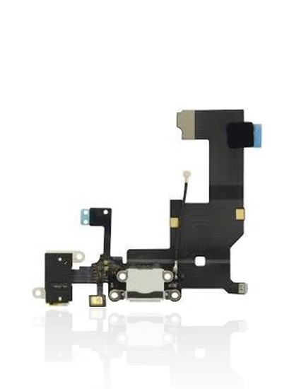Connecteur de charge compatible pour iPhone 5 - Argent