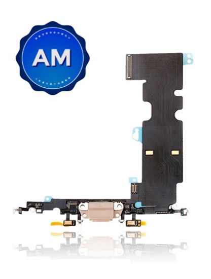 Connecteur de charge pour iPhone 8 - AM - Or