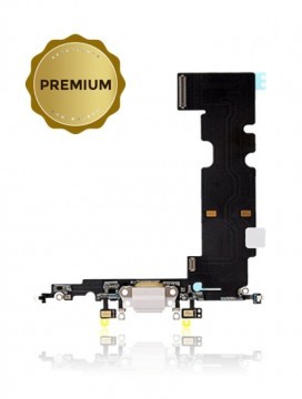 Connecteur de charge pour iPhone 8 Plus - Premium - Argent