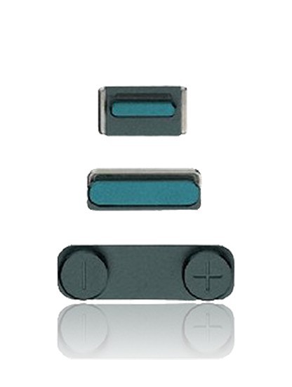 Kit de boutons (Power/Volume/Switch) pour iPhone 5 - Noir