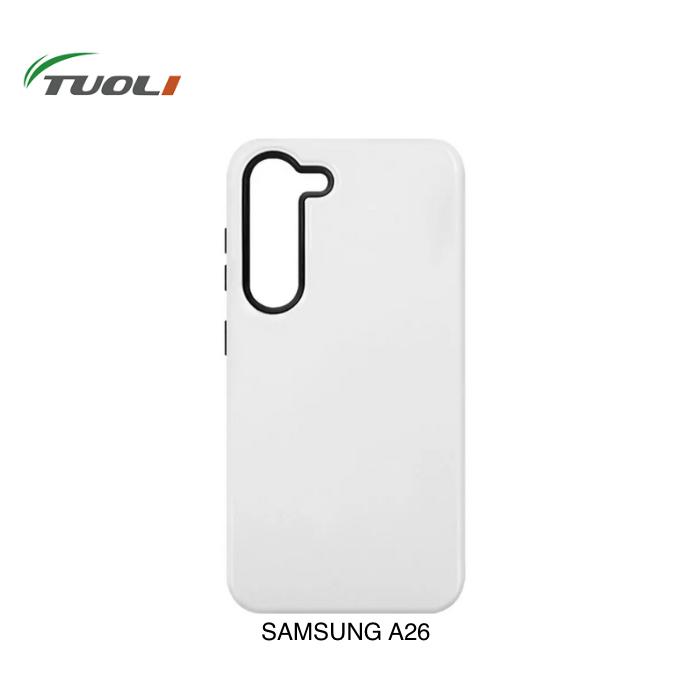 Coque double couche brillante pour Samsung A26