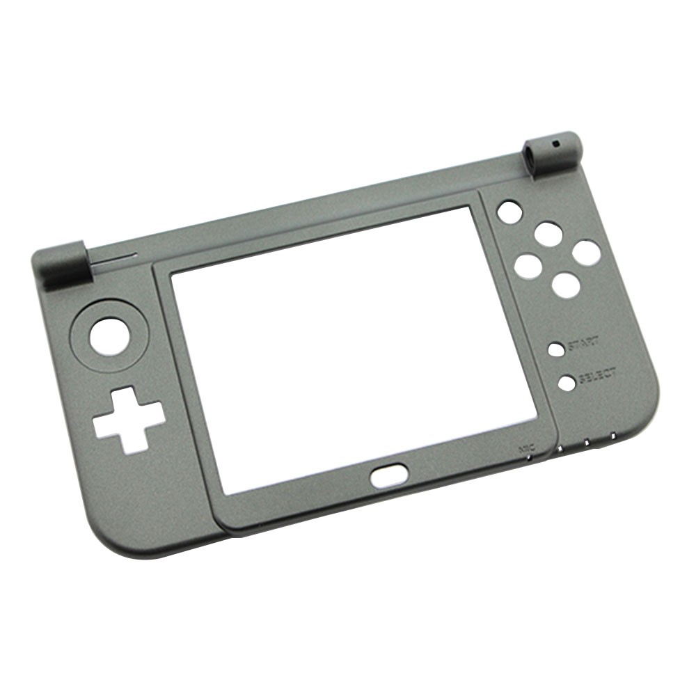 Plasturgie facade inférieure Originale New 3DS XL - Gris Noir