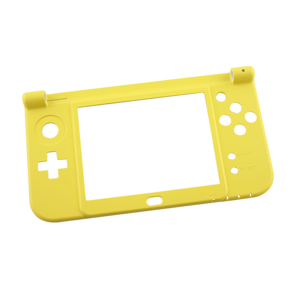 Plasturgie facade inférieure originale New 3DS XL - Jaune