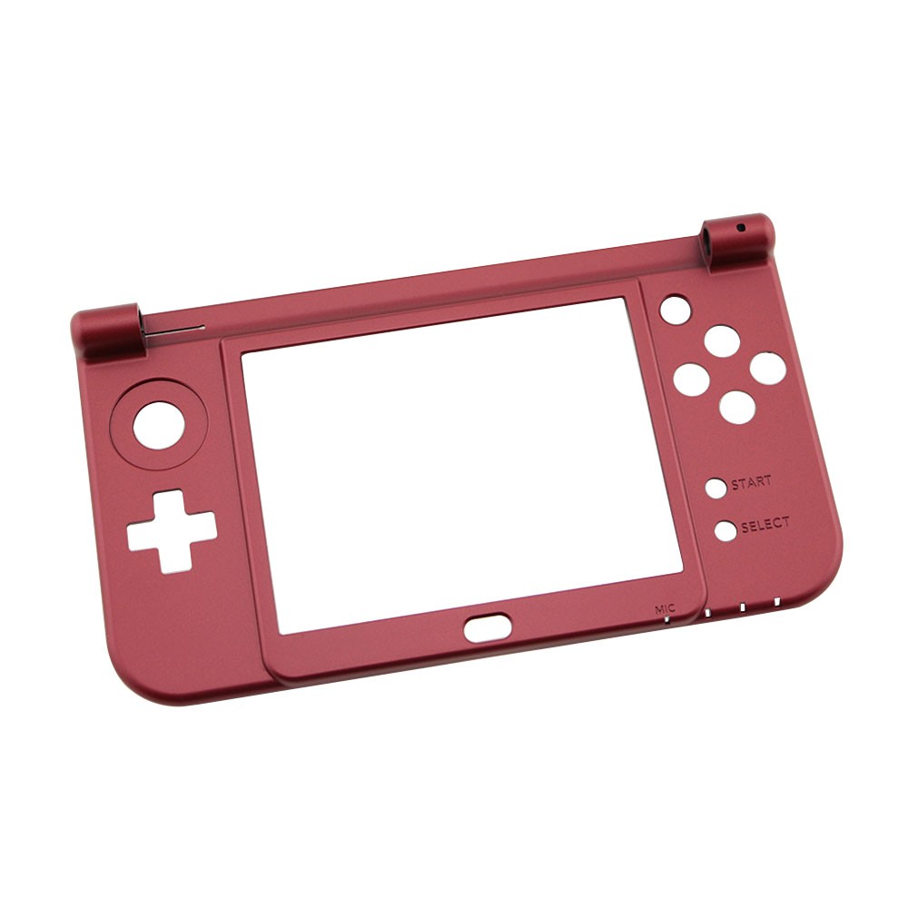 Plasturgie facade inférieure originale New 3DS XL - Rouge