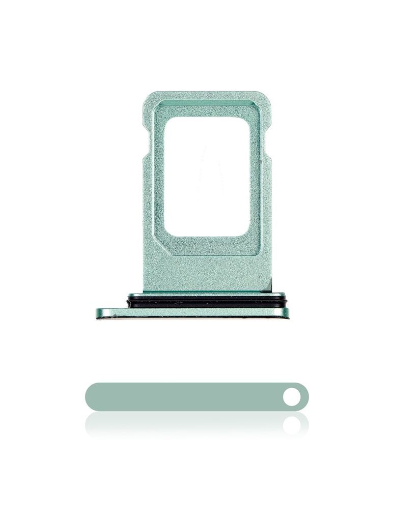 Tiroir SIM compatible iPhone 11 - Vert