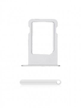 Tiroir SIM compatible iPhone 5 - Argent