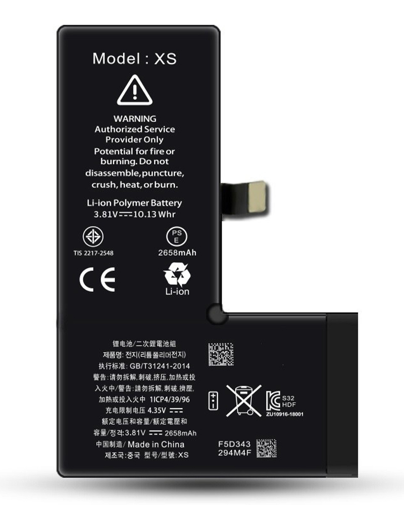 Batterie iPhone XS Ti - adhésif inclus