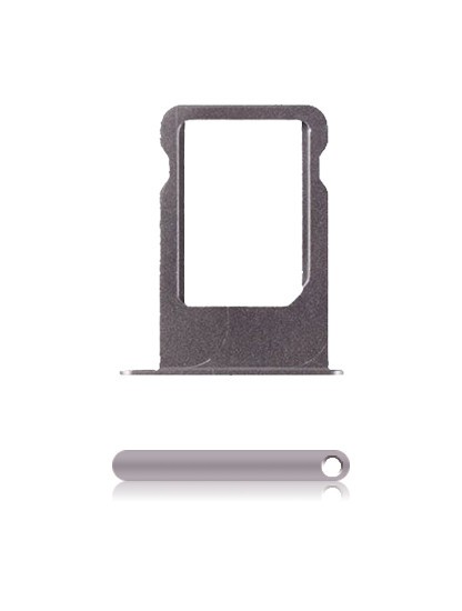 Tiroir SIM compatible iPhone 6 - Gris sidéral