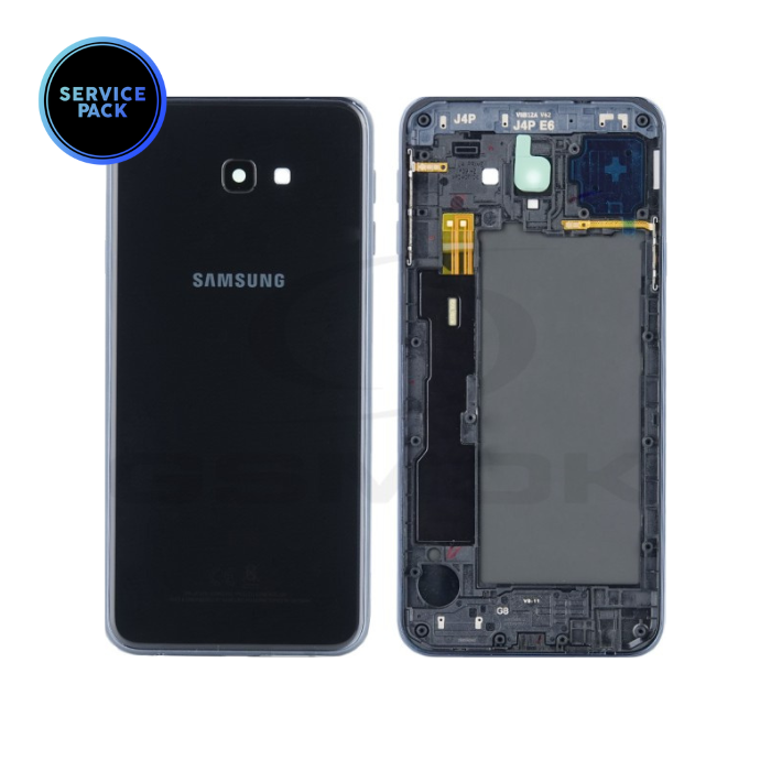 Vitre arrière pour SAMSUNG J4 Plus 2018 - J415F - SERVICE PACK - Noir