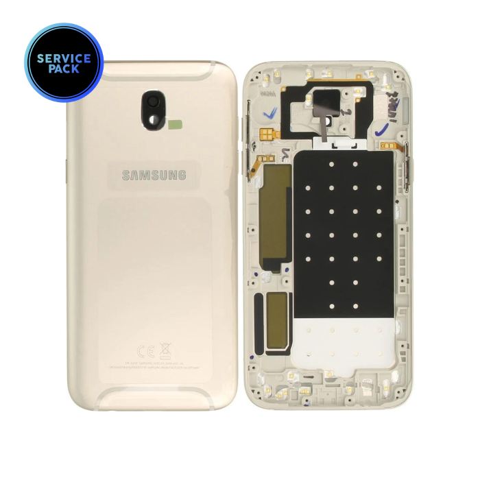 Vitre arrière pour SAMSUNG J5 2017 - J530F - SERVICE PACK - Or