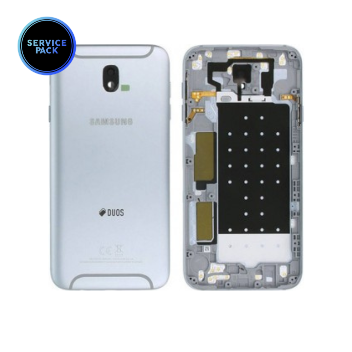 Vitre arrière pour SAMSUNG J7 2017 - J730F - SERVICE PACK - Argent