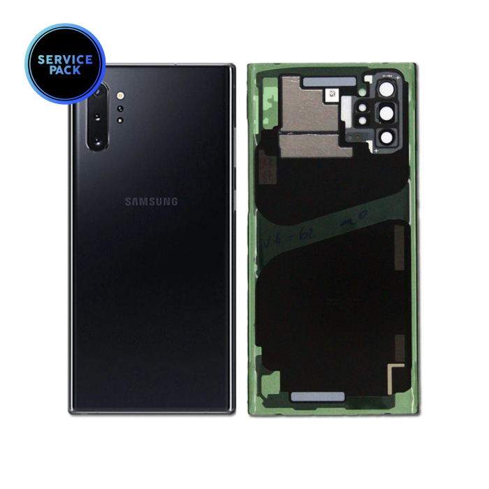 Vitre arrière pour SAMSUNG Note 10 - N970F - SERVICE PACK - Noir