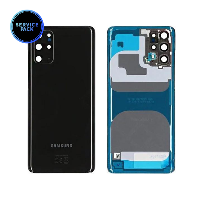 Vitre arrière pour SAMSUNG S20 Plus - G985F - SERVICE PACK - Noir