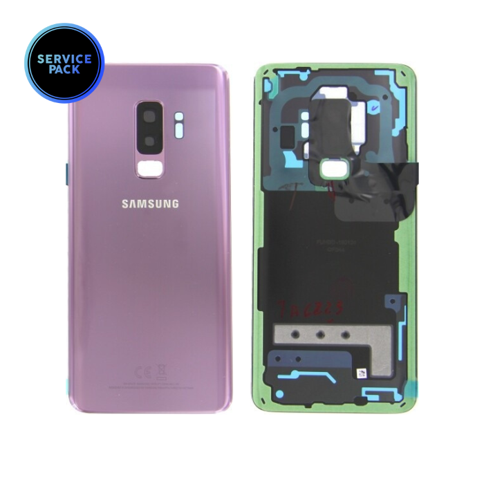 Vitre arrière pour SAMSUNG S9 Plus - G965F - SERVICE PACK - Violet