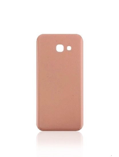 Vitre arrière compatible SAMSUNG A5 2017 - A520F - Rose - Sans logo