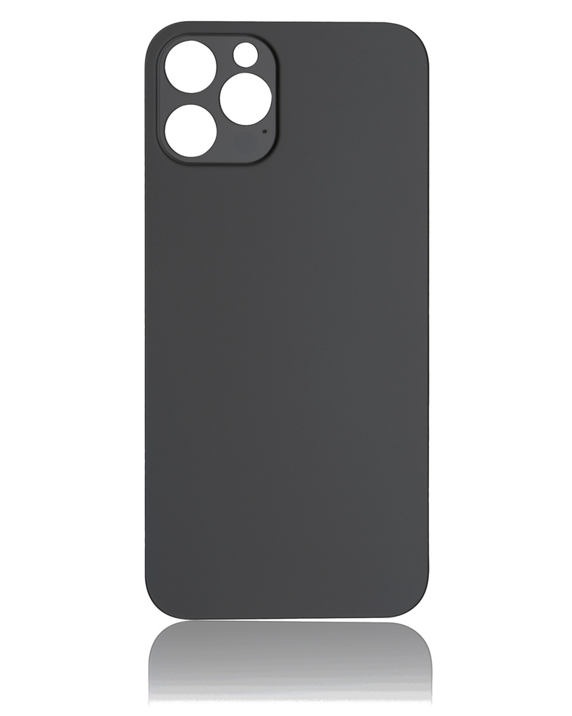 Vitre arrière pour iPhone 12 Pro - Sans logo - Large Camera Hole - Graphite