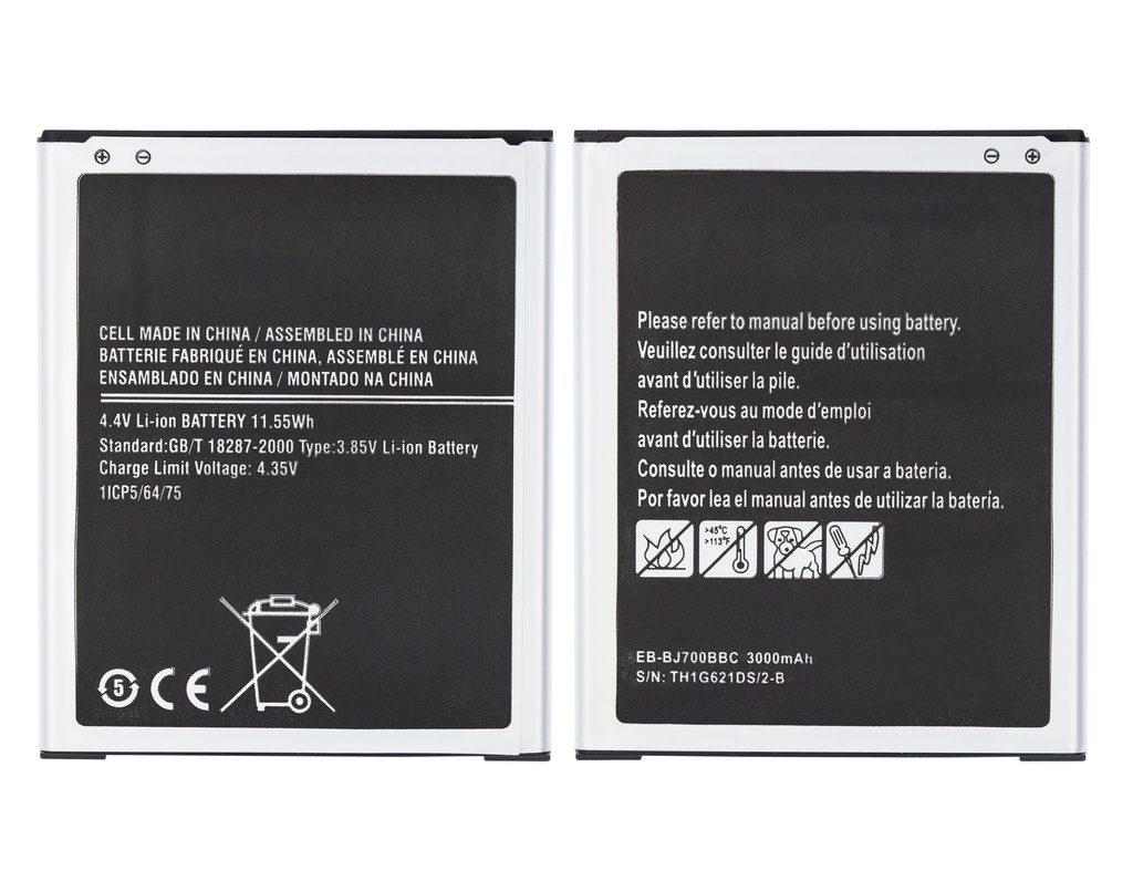 Batterie compatible SAMSUNG J4 2018 - J7 2015 - J400F - J700F - EB-BJ700CBE