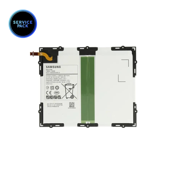 Batterie pour SAMSUNG Tab A 2016 10,1" - T580 et T585 - SERVICE PACK - EB-BT585ABE