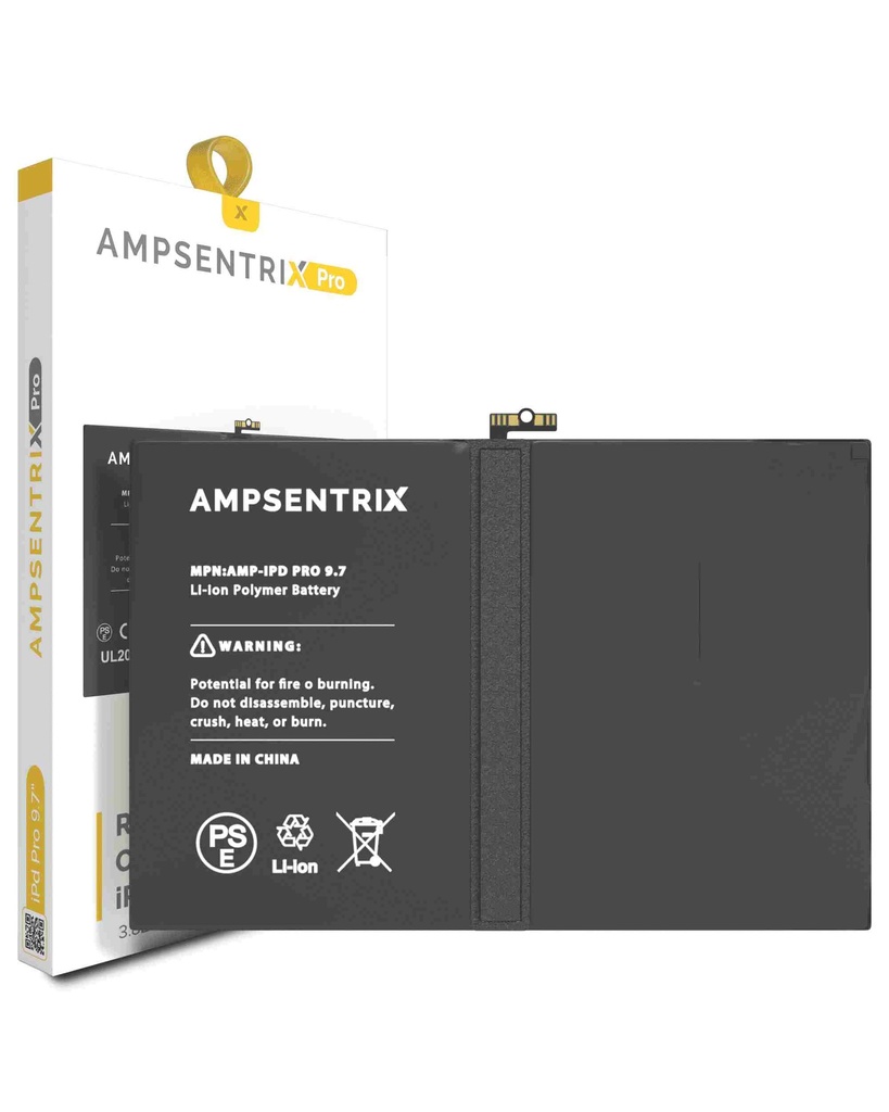 Batterie compatible iPad Pro 9,7" - AmpSentrix Pro