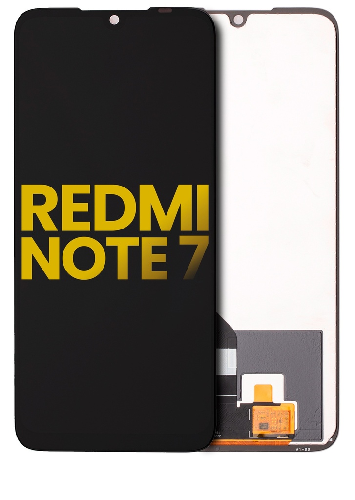 Bloc écran LCD sans châssis pour Xiaomi Redmi Note 7 - 7 Pro - Reconditionné - Noir