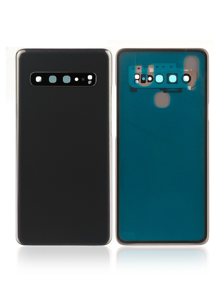 Vitre arrière compatible SAMSUNG S10 5G - Majestic Black