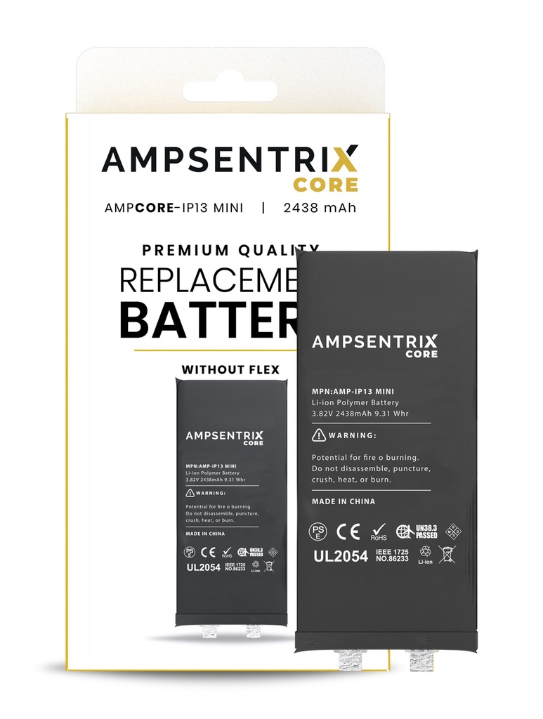 Batterie à souder pour iPhone 13 Mini - AmpSentrix