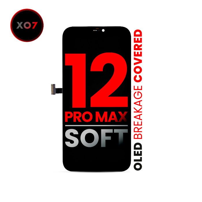 Bloc écran OLED compatible iPhone 12 Pro Max - XO7 - Soft