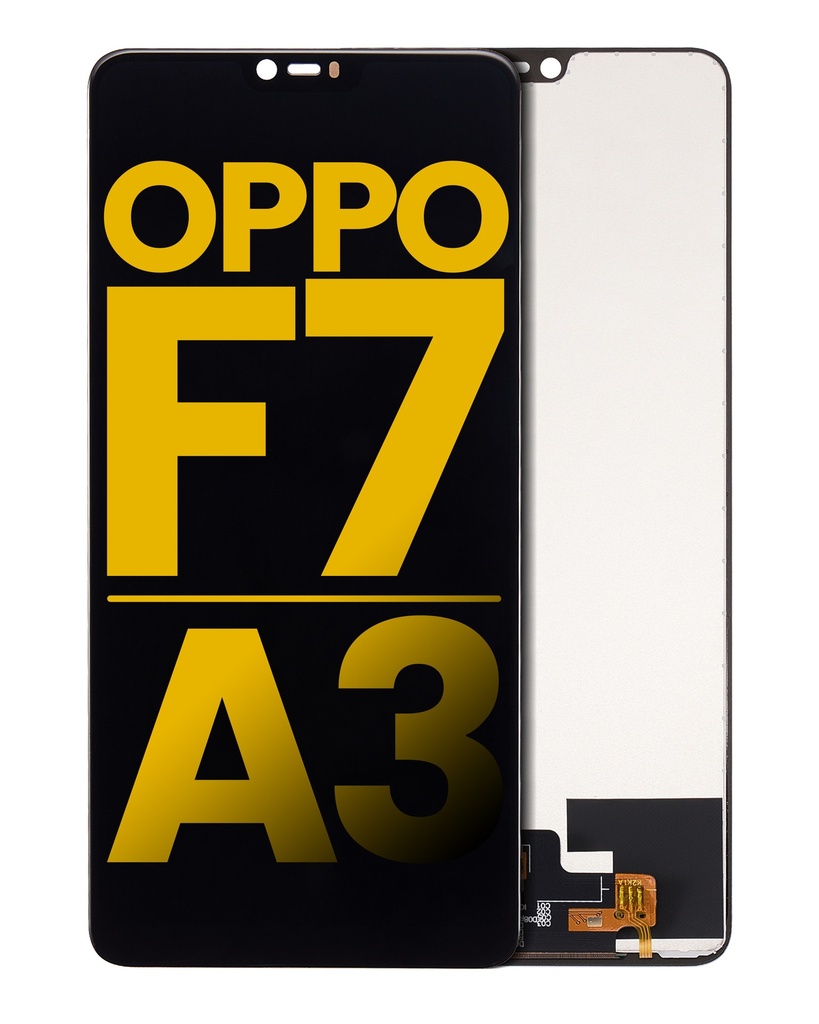 Bloc écran LCD sans châssis compatible OPPO A3-F7 - Reconditionné - Toutes couleurs