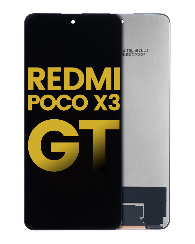 Bloc écran LCD sans châssis compatible pour XIAOMI Poco X3 GT - Reconditionné - Toutes couleurs