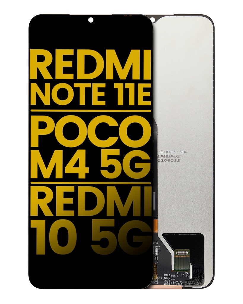 Bloc écran LCD sans châssis compatible XIAOMI Redmi Note 11E - Redmi 10 5G - Poco M4 5G  - Reconditionné - Toutes couleurs