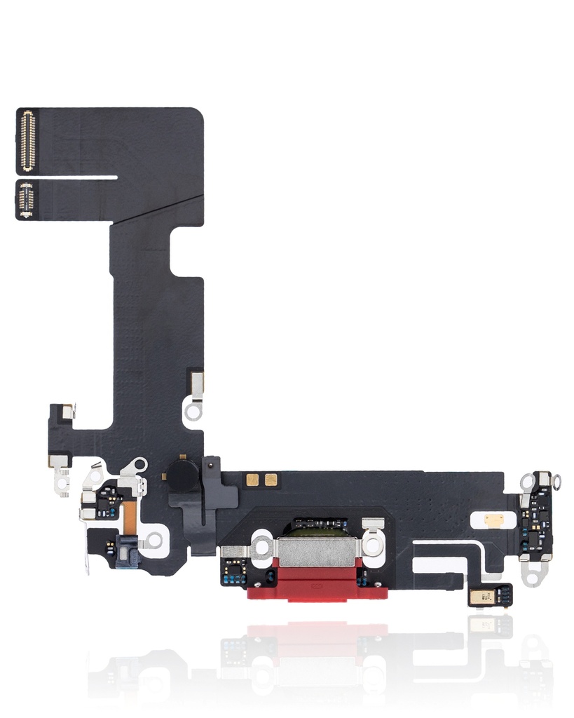Connecteur de charge compatible pour iPhone 13 - Premium - Rouge
