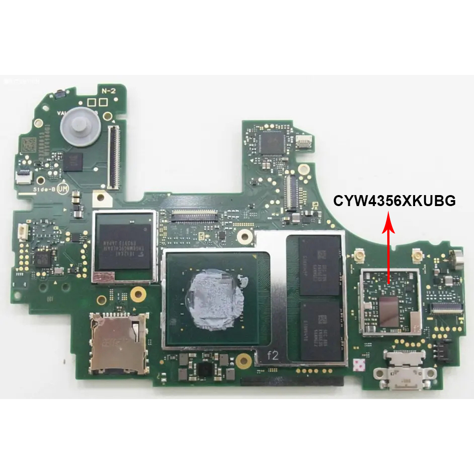 Contrôleur Wifi Original CYW4356XKUBG pour Nintendo Switch Lite