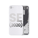 Châssis avec nappes pour iPhone SE 2020 - Grade A - avec logo - Blanc