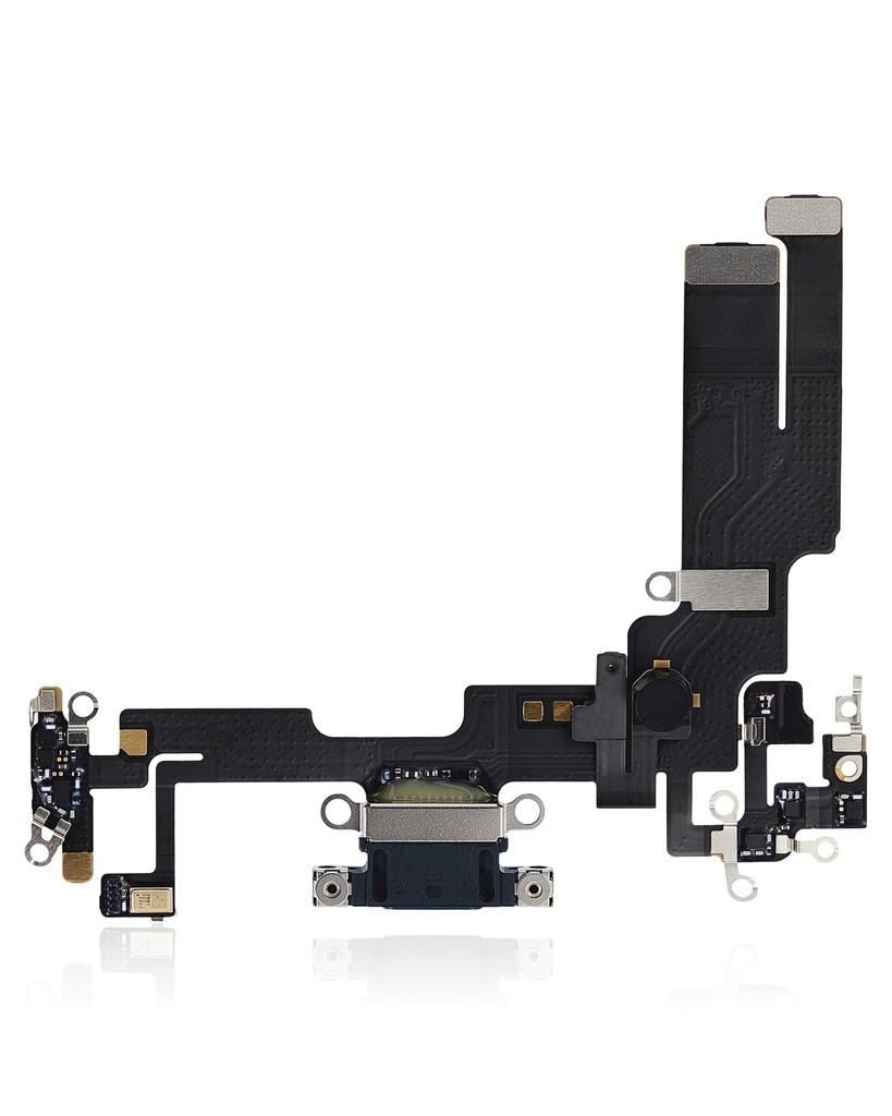 Connecteur de charge compatible pour iPhone 14 - Premium - Bleu