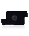Grille pour micro de caméra arrière compatible pour iPhone 14/14 Plus - Noir - Pack de 10