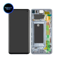 Bloc écran OLED pour SAMSUNG S10 - G973 - SERVICE PACK - Bleu