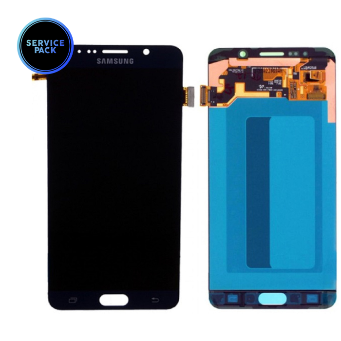 Bloc écran OLED pour SAMSUNG Note 5 - N920 - SERVICE PACK - Noir