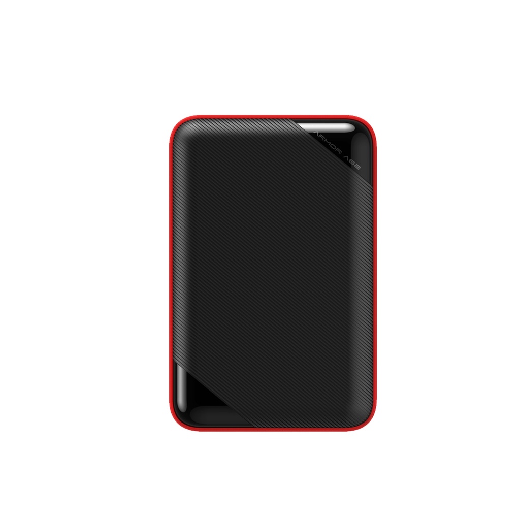 Disque Dur externe HDD Armor A62  - 1TB - Noir et Rouge - Silicon Power