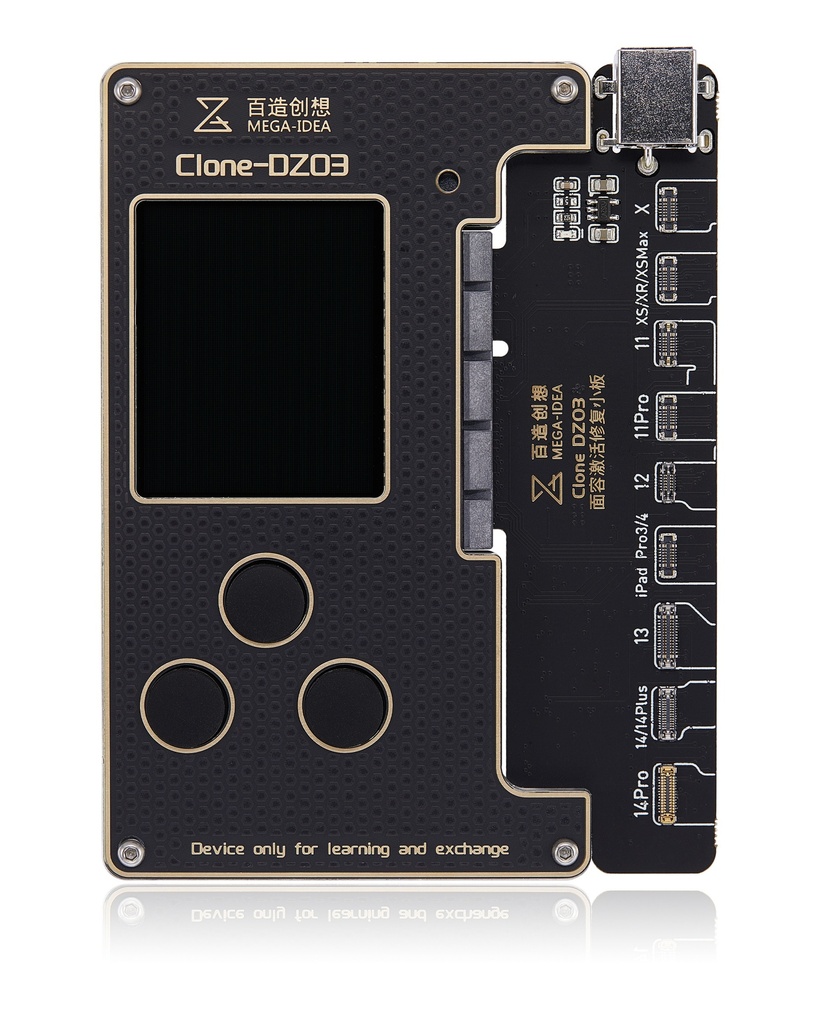 Programmeur de nappes Face ID Clone - DZ03 compatible iPhone X à 14 pro - QianLi